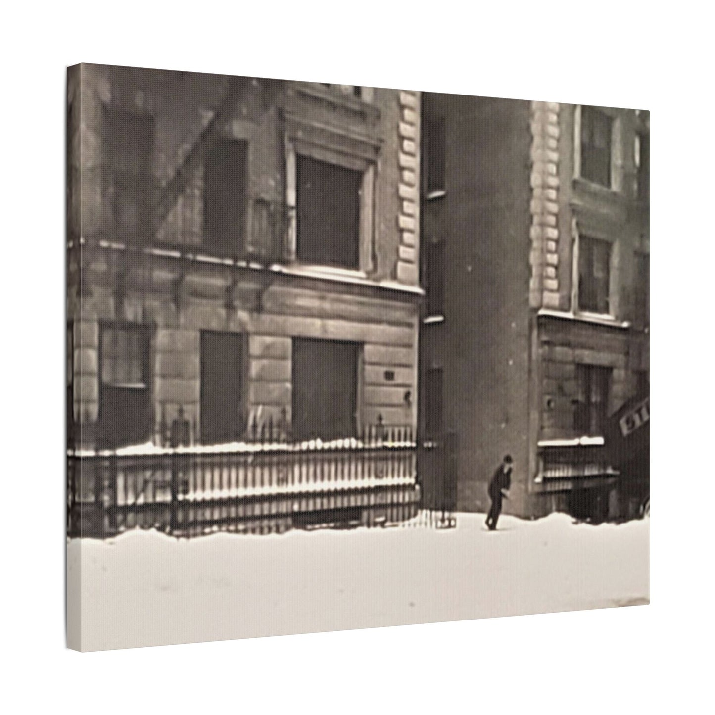 430 W 119th St New York Satin Canvas Stretched