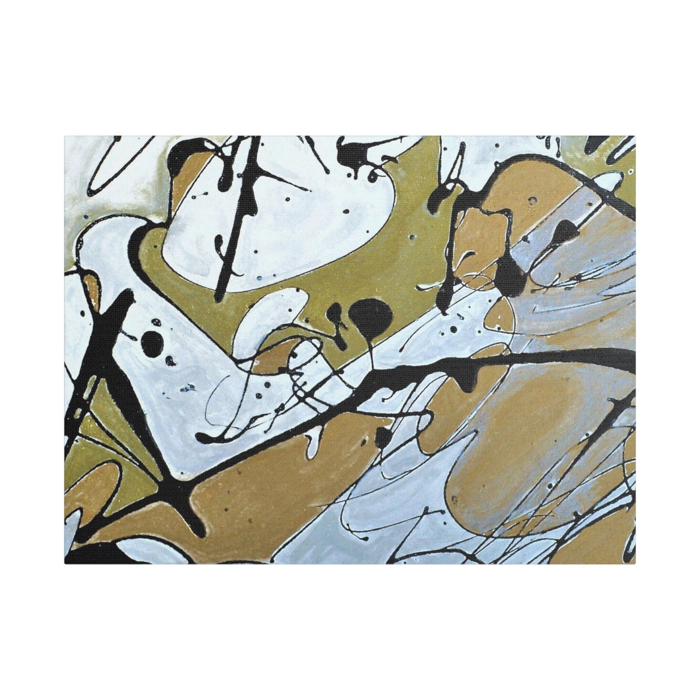 Mardi Gras Satin Canvas Stretched 24″ x 18″ (Horizontal) 1.5"