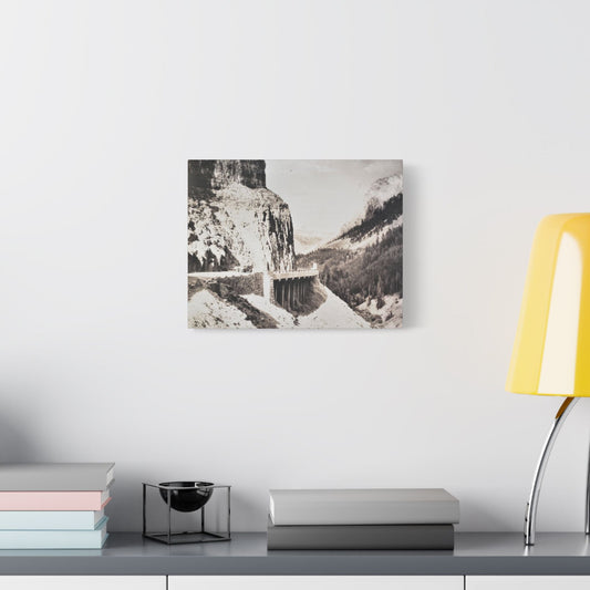 Golden Gate Canyon Colorado Satin Canvas Stretched 14″ x 11″ (Horizontal) 1.5"