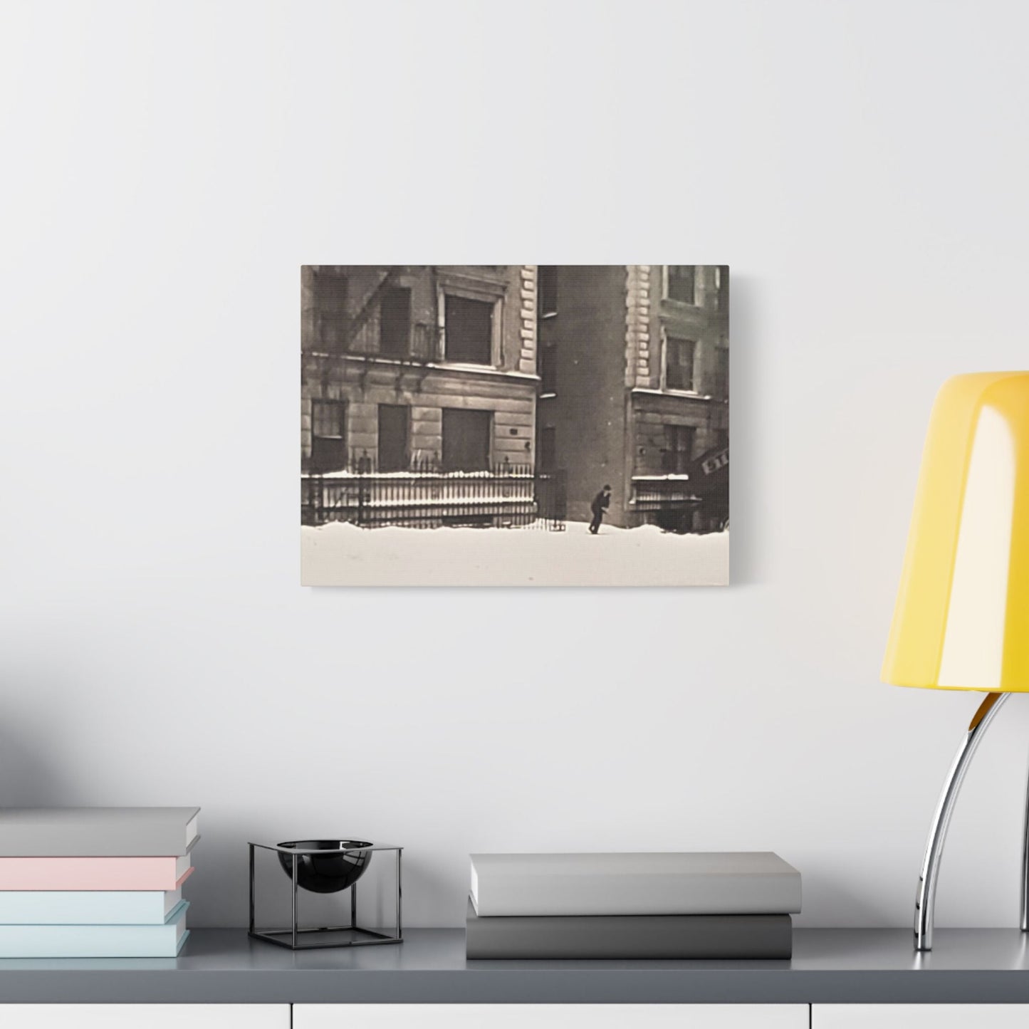430 W 119th St New York Satin Canvas Stretched 16″ x 12″ (Horizontal) 1.5"