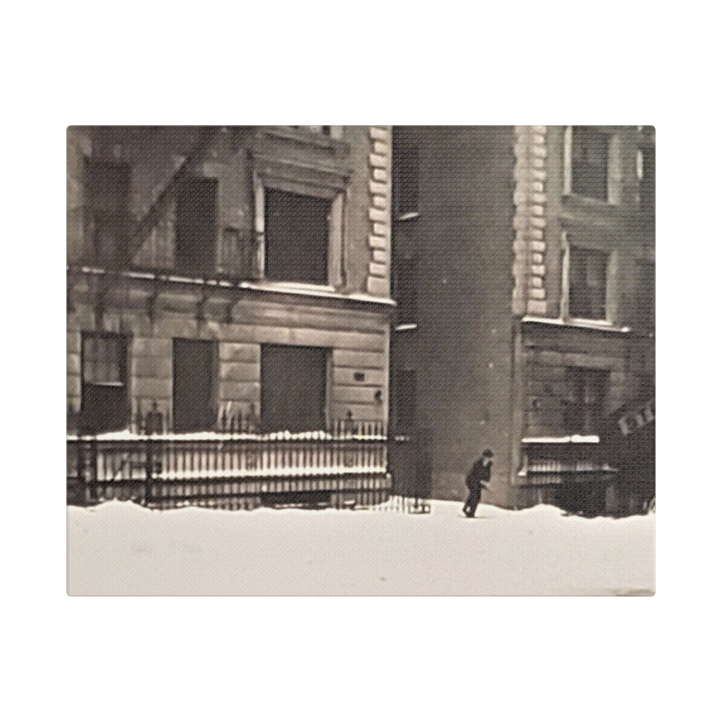 430 W 119th St New York Satin Canvas Stretched