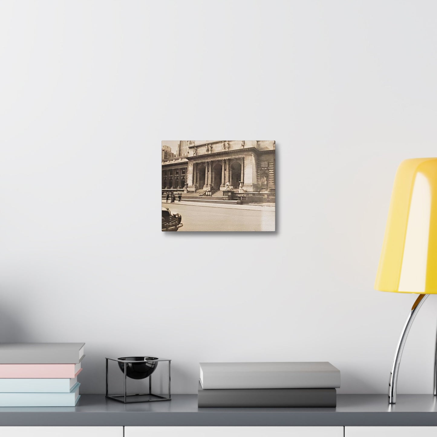 New York Public Library Stretched Canvas 1.5" 10″ x 8″