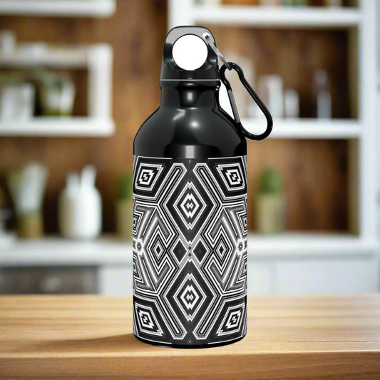 Black and White Diamond Oregon Sport Bottle