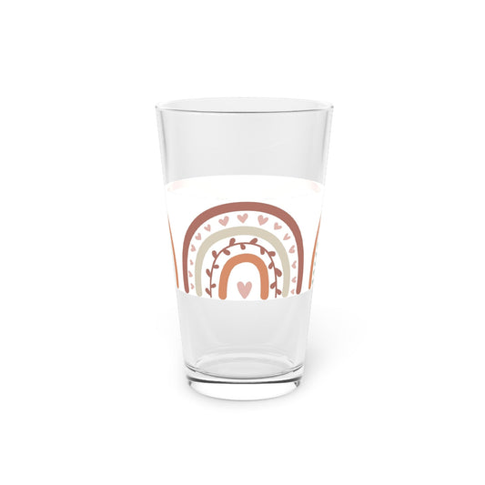 Boho Rainbow Pint Glass - Kia Day Design