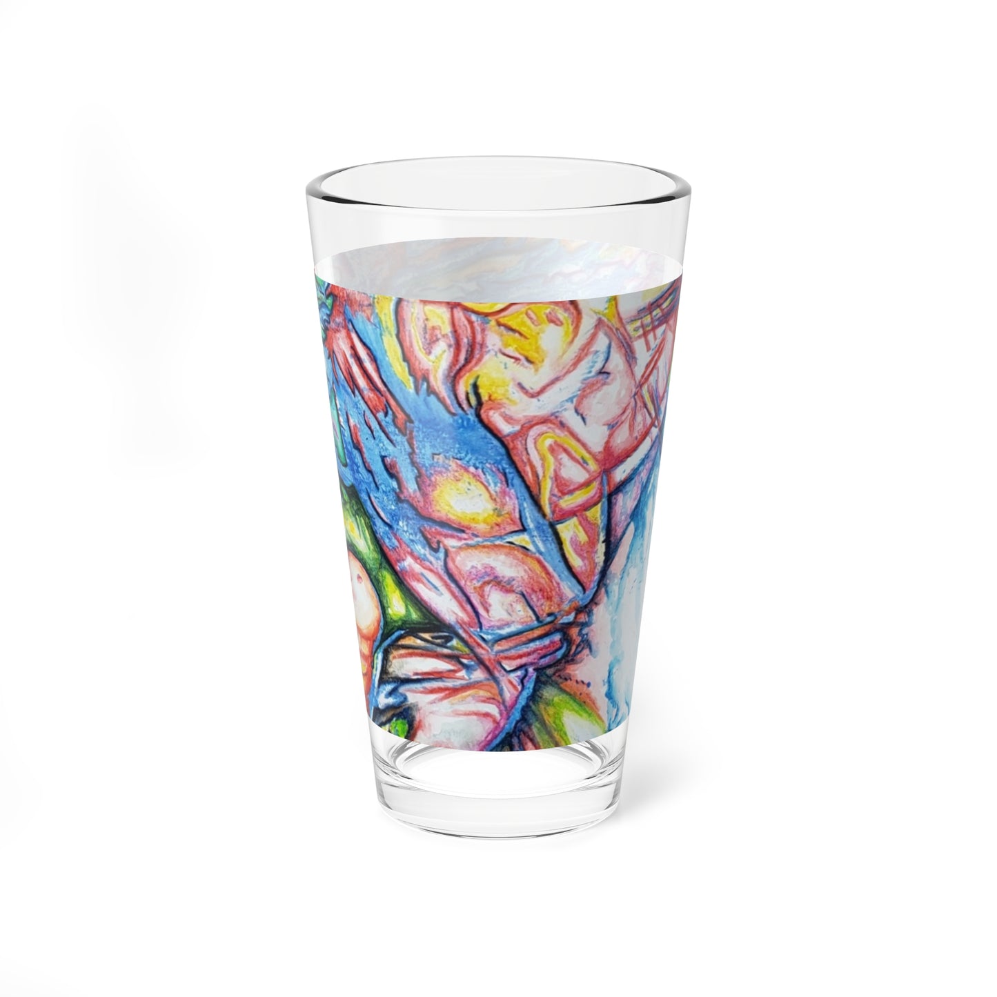 Abstract Mixing Glass - Kia Day Design