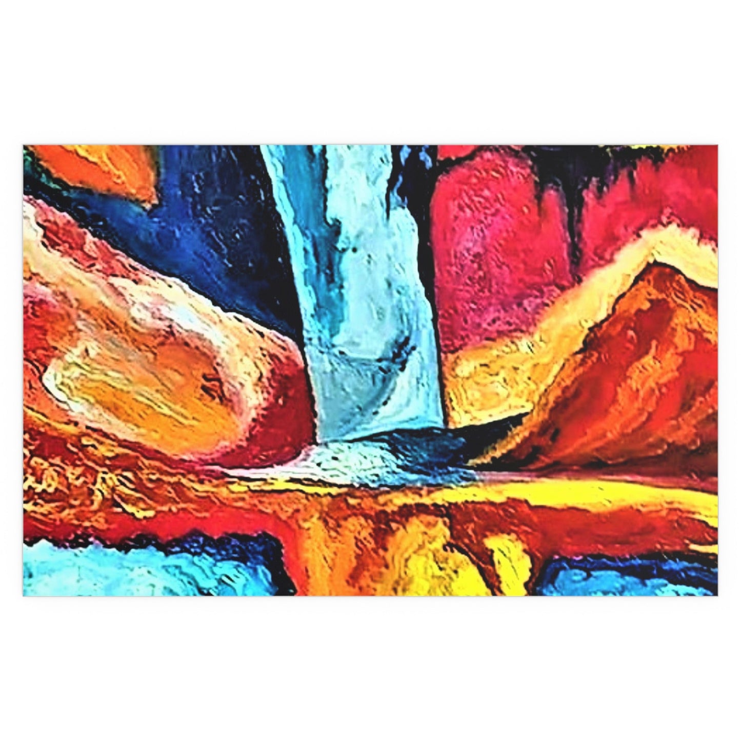 Pele Silk Posters 40" x 26" (Horizontal) Semi Glossy