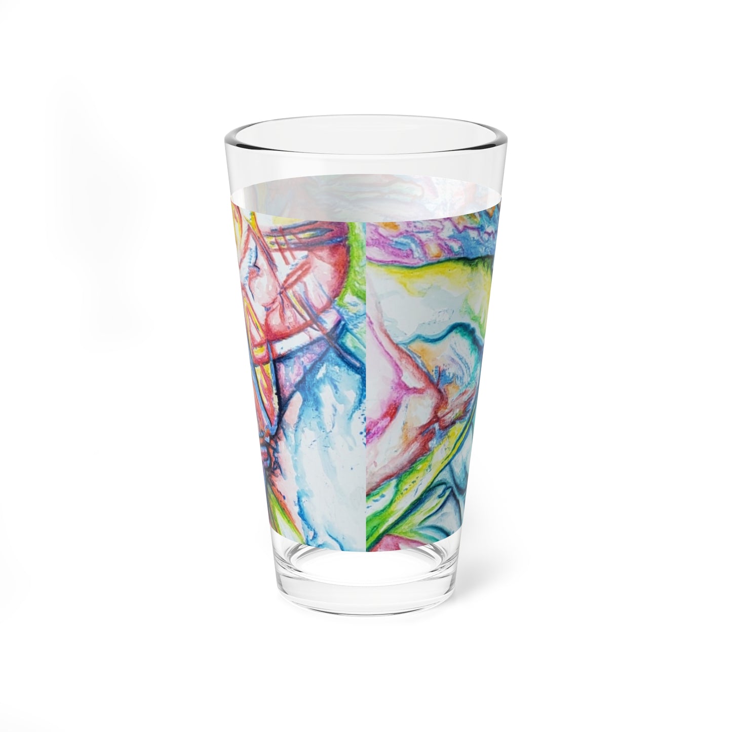 Abstract Mixing Glass - Kia Day Design