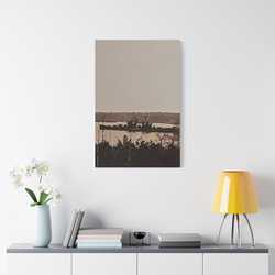 Navy Day New York October 27th 1945 Satin Canvas Stretched 24″ x 36″ (Vertical) 1.5"