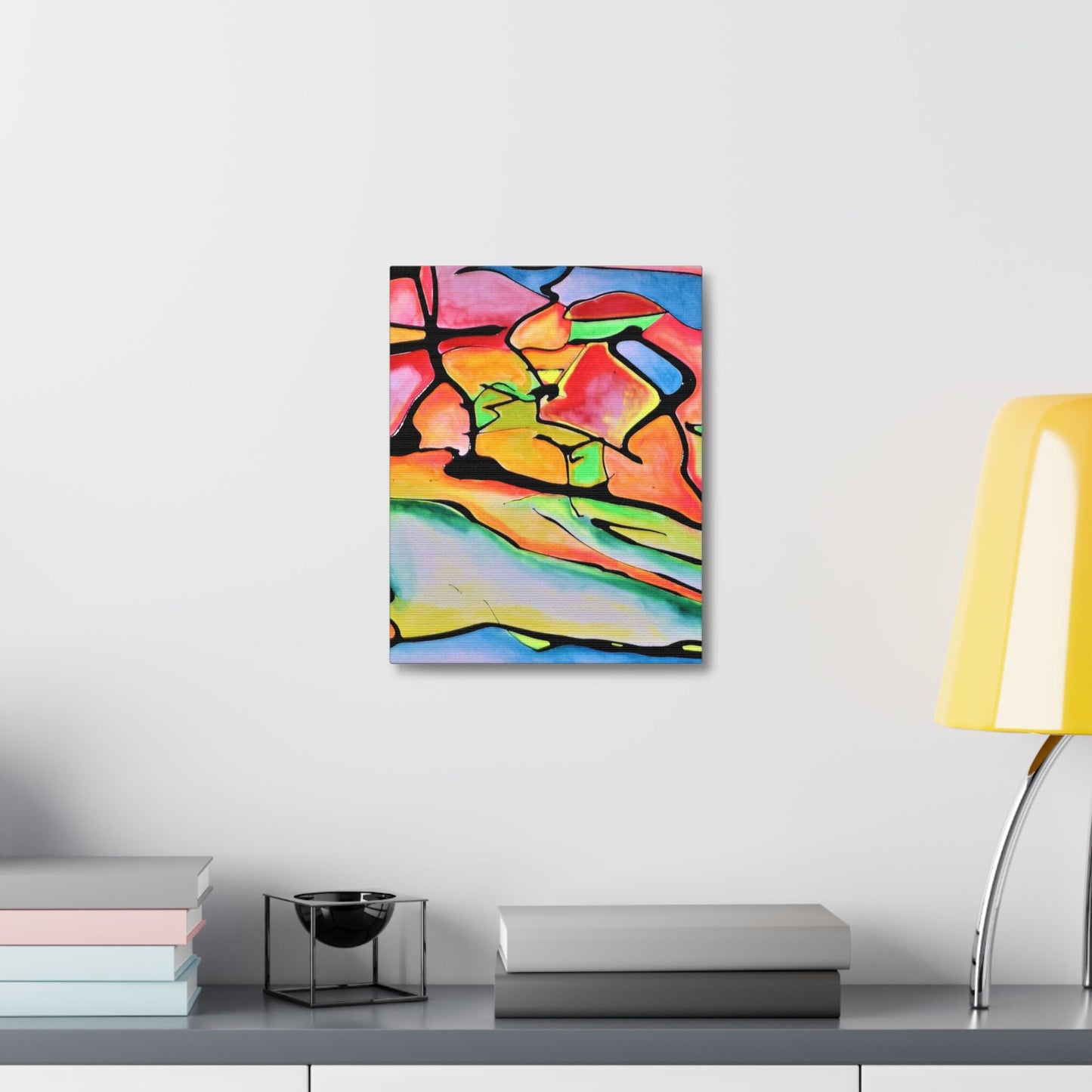 Atomic Dog Stretched Canvas Printify