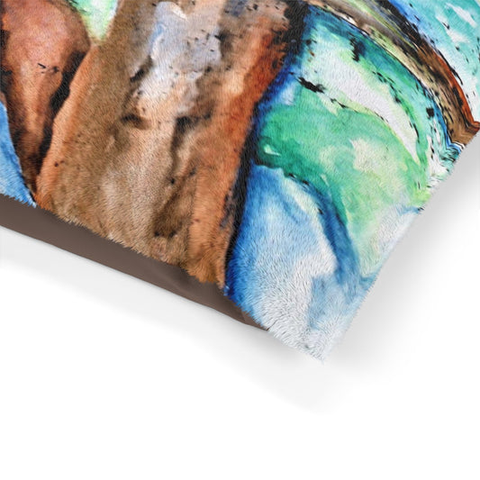 Owl In Flight Pet Bed