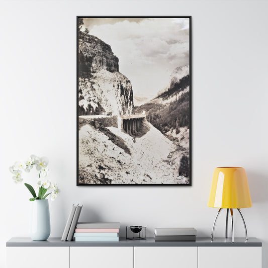 Golden Gate Canyon Colorado Gallery Canvas Wraps Vertical Frame 32″ x 48″ Premium Gallery Wraps (1.25″) Black