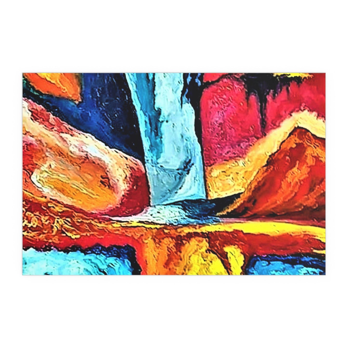 Pele Silk Posters 36" x 24" (Horizontal) Semi Glossy