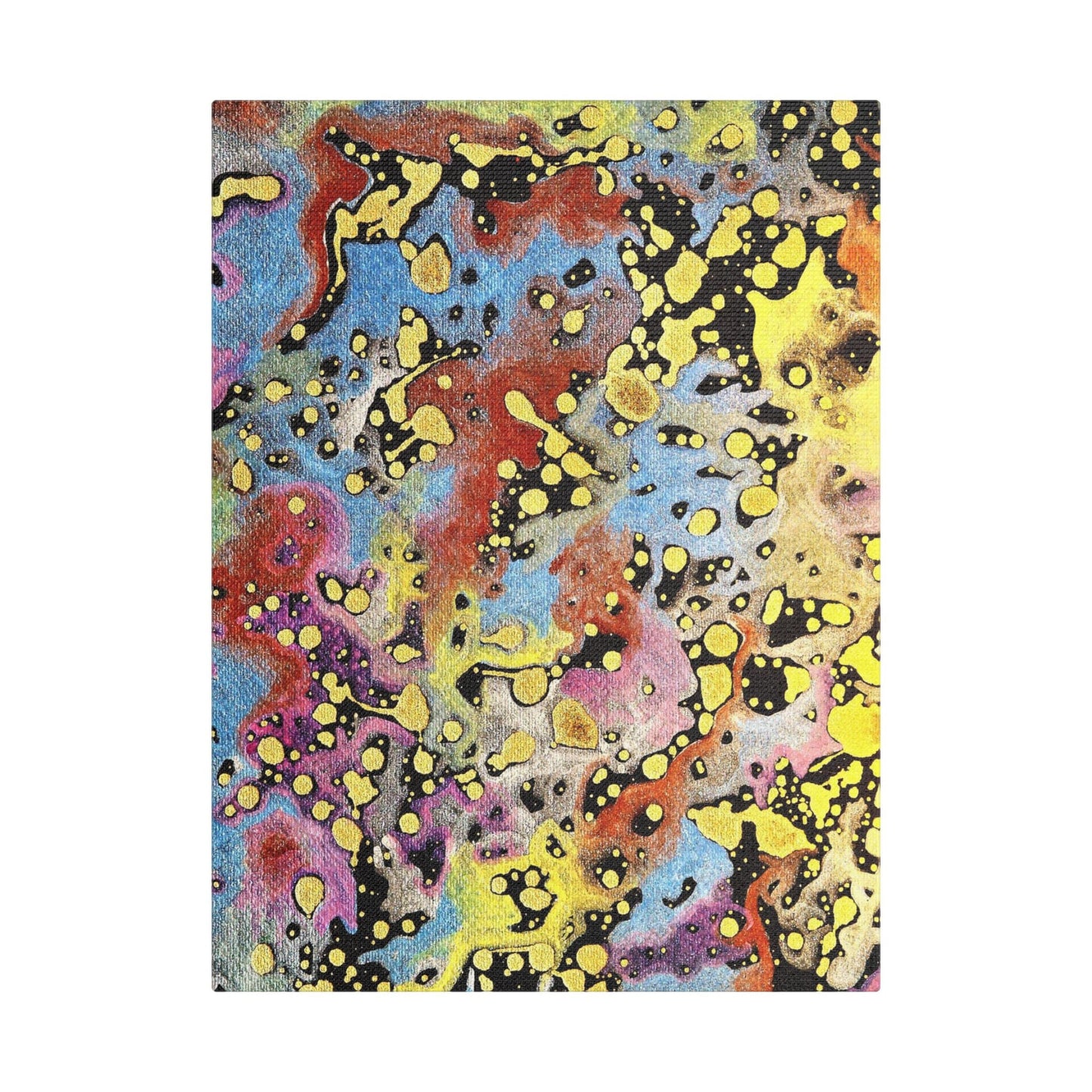Limbo Satin Canvas Stretched 12″ x 16″ (Vertical) 1.5"