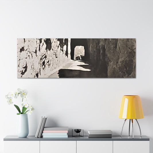 Tunnel at The Needles Canvas Gallery Wraps 60″ x 20″ 1.25"