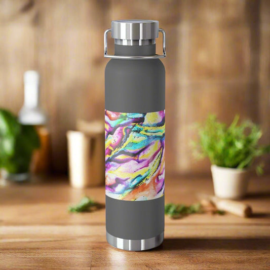 Teal River 22oz Vacuum Insulated Bottle - Kia Day Design