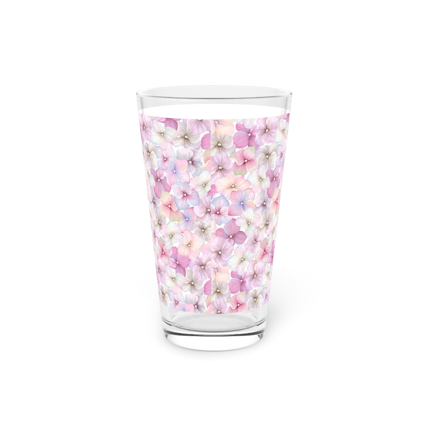 Springtime Floral 16oz Pint Glass - Kia Day Design