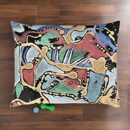 Angry Cat Pet Bed 50" × 40"