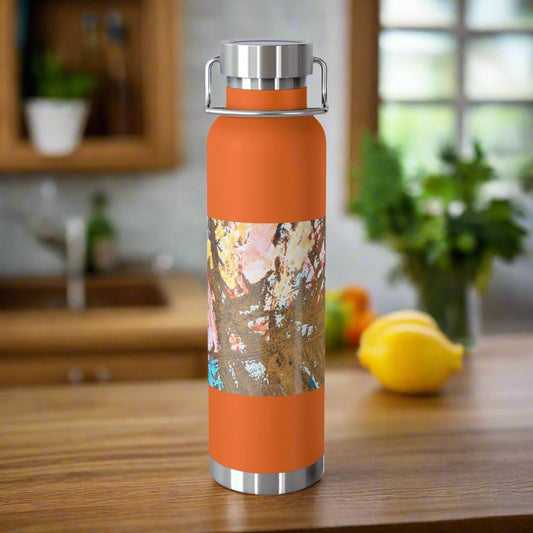 All Hallows Eve 22oz Vacuum Insulated Bottle Orange 22oz