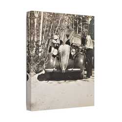 After The Black Hills 1939 Satin Canvas Stretched