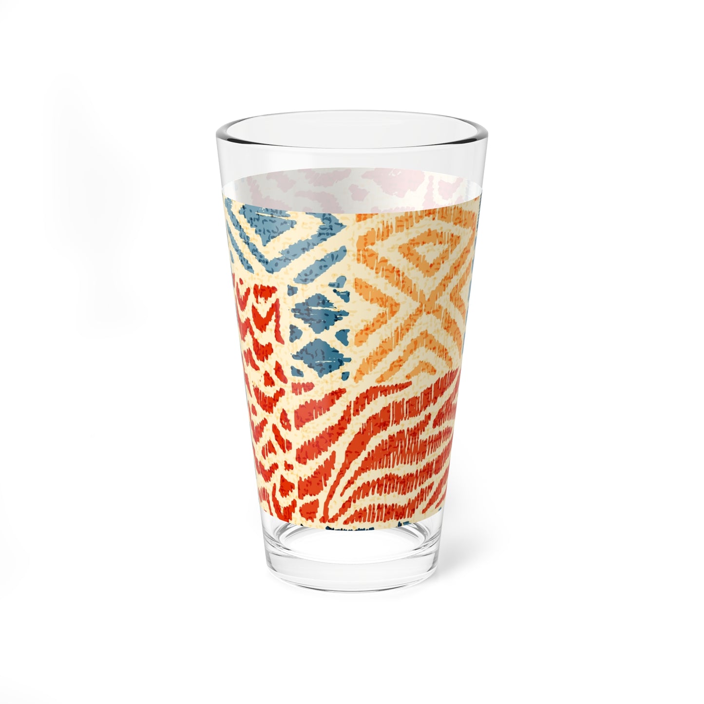 Colorful Geometric Mixing Glass - Kia Day Design
