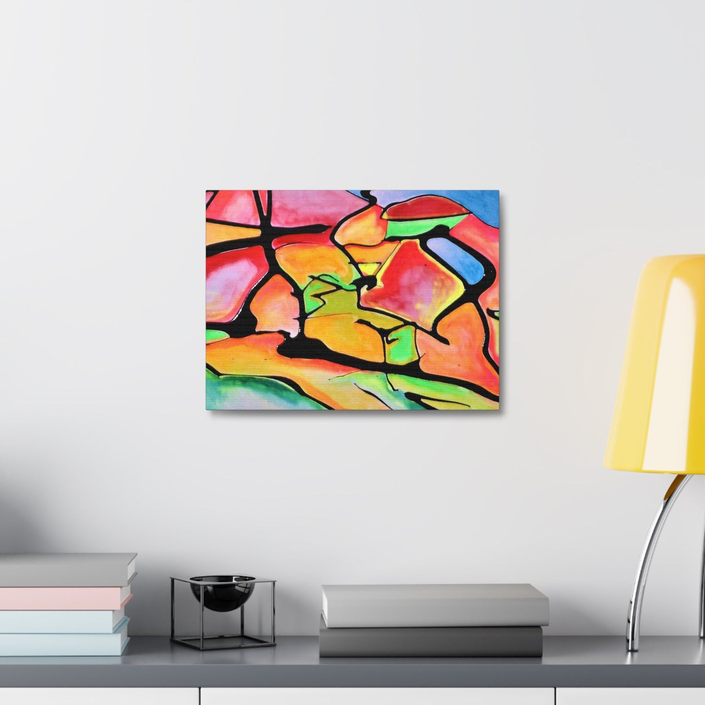 Atomic Dog Stretched Canvas Printify
