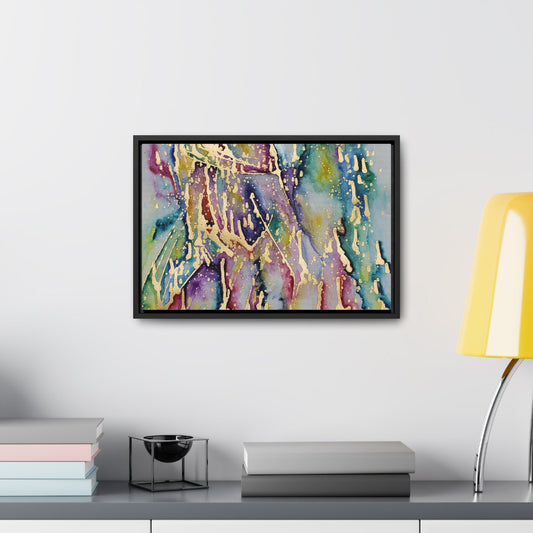 Purple Rain Gallery Canvas Wraps Horizontal Frame