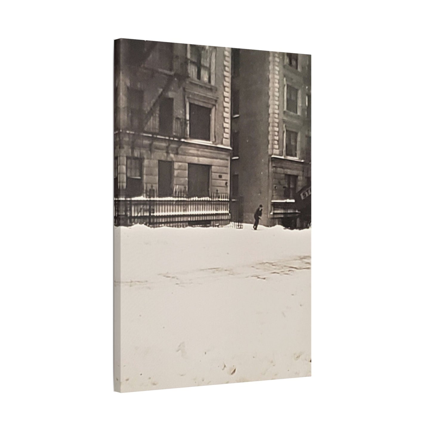 430 W 119th St New York Satin Canvas Stretched