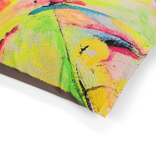 Neon Fire Pet Bed - Kia Day Design