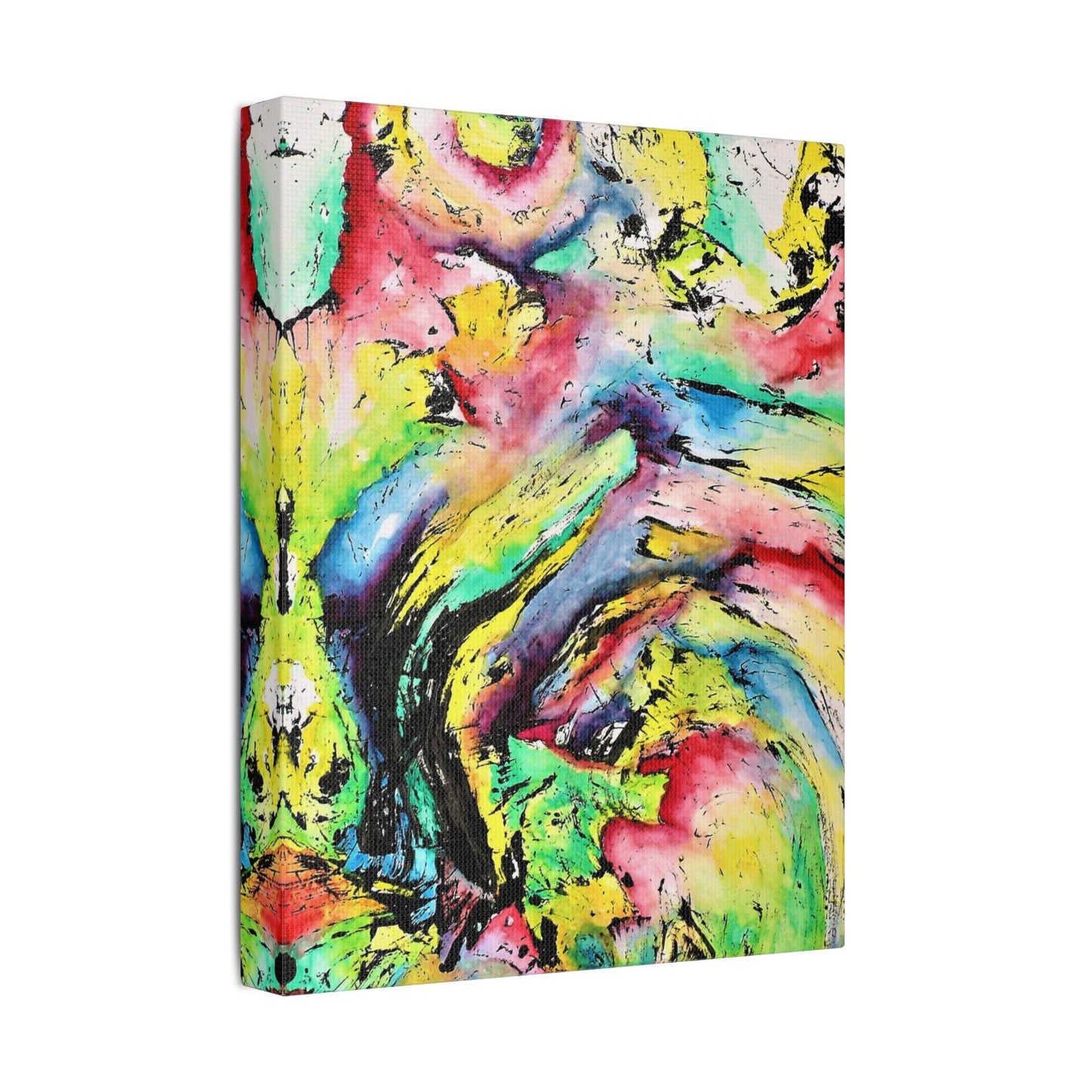 Vortex Satin Canvas Stretched