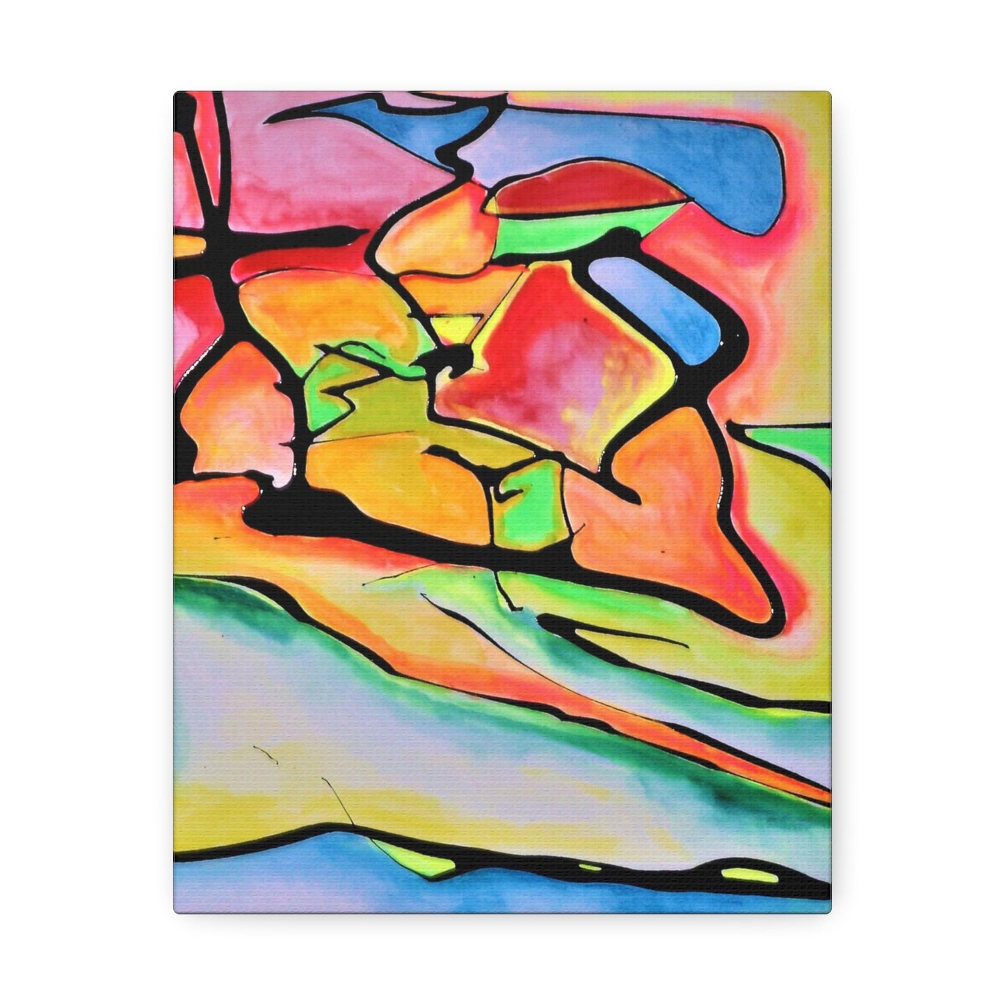 Atomic Dog Stretched Canvas Printify