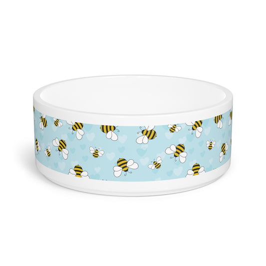 Bee-Themed Pet Bowl - Kia Day Design