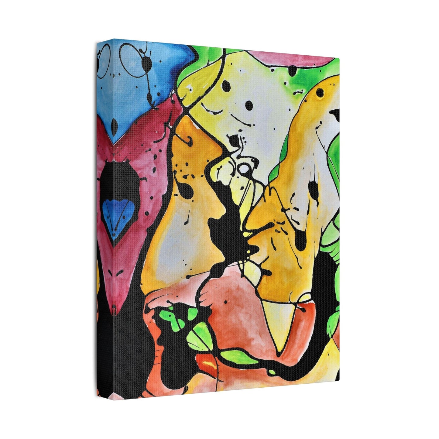 Space Judy Satin Canvas Stretched
