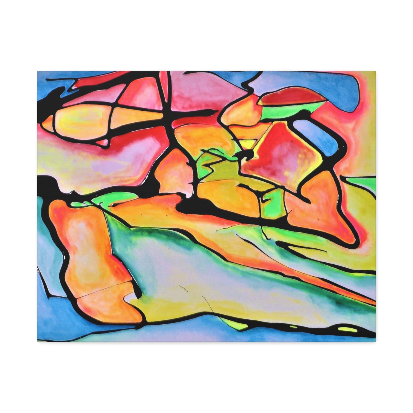 Atomic Dog Stretched Canvas Printify