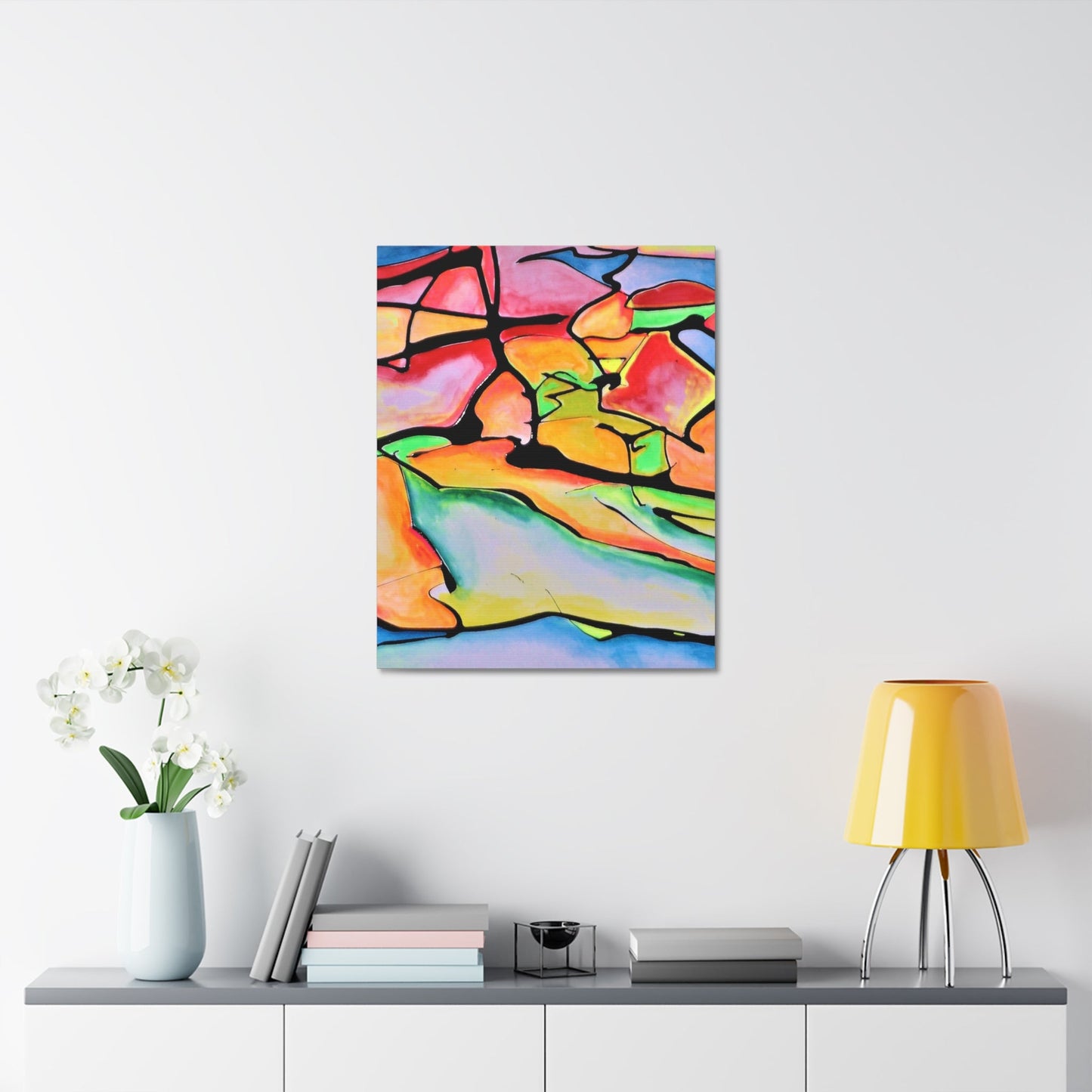Atomic Dog Stretched Canvas Printify