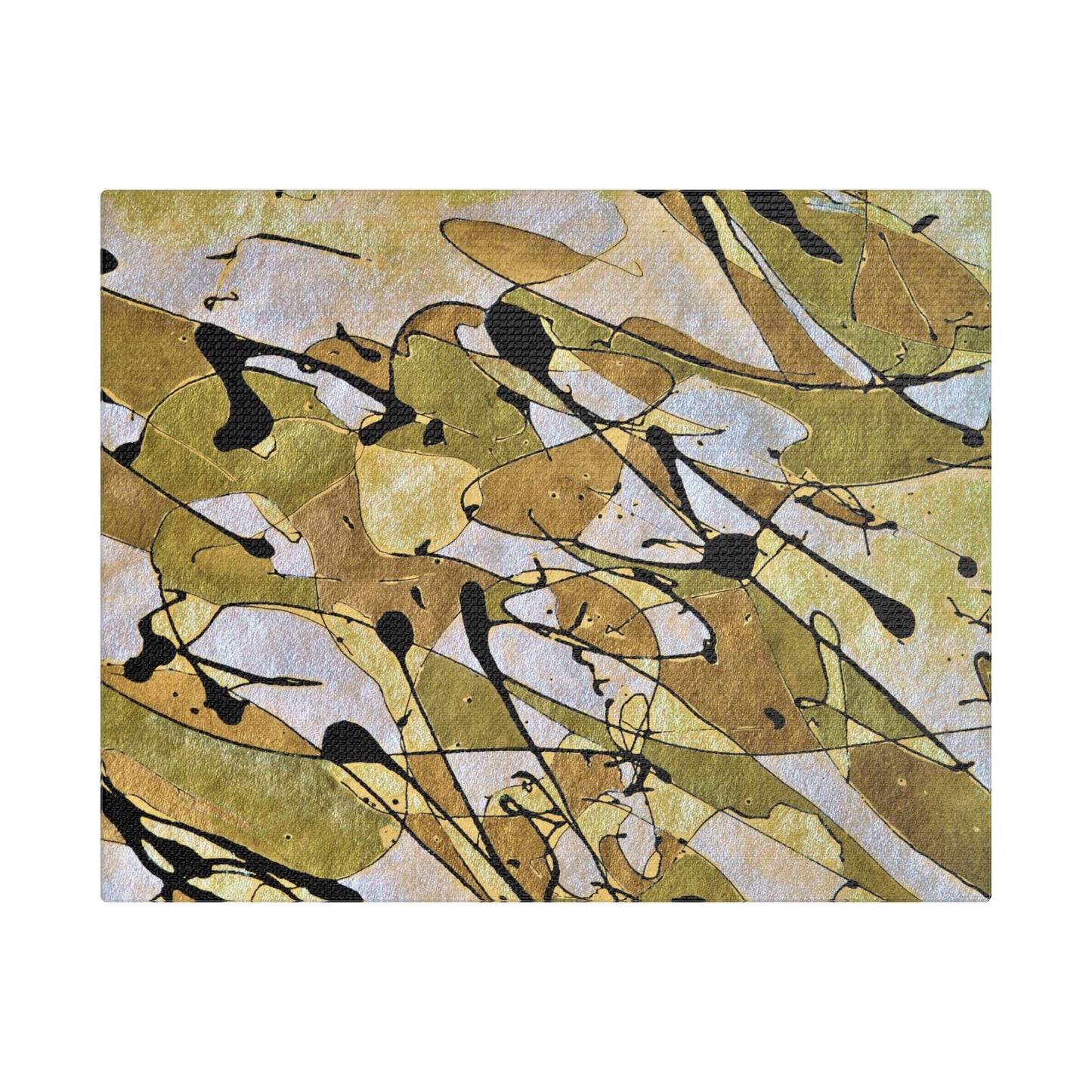 Gold Rush Satin Canvas Stretched 10″ x 8″ (Horizontal) 1.5"