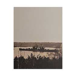 Navy Day New York October 27th 1945 Satin Canvas Stretched