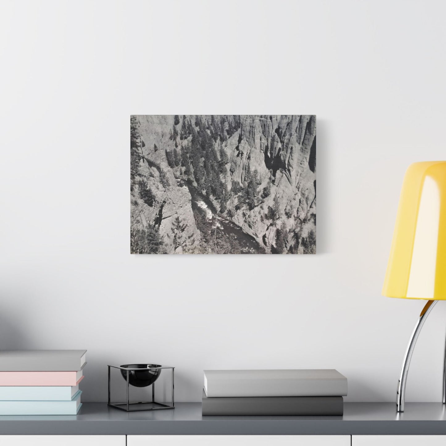 Cleopatras Needle Satin Canvas Stretched