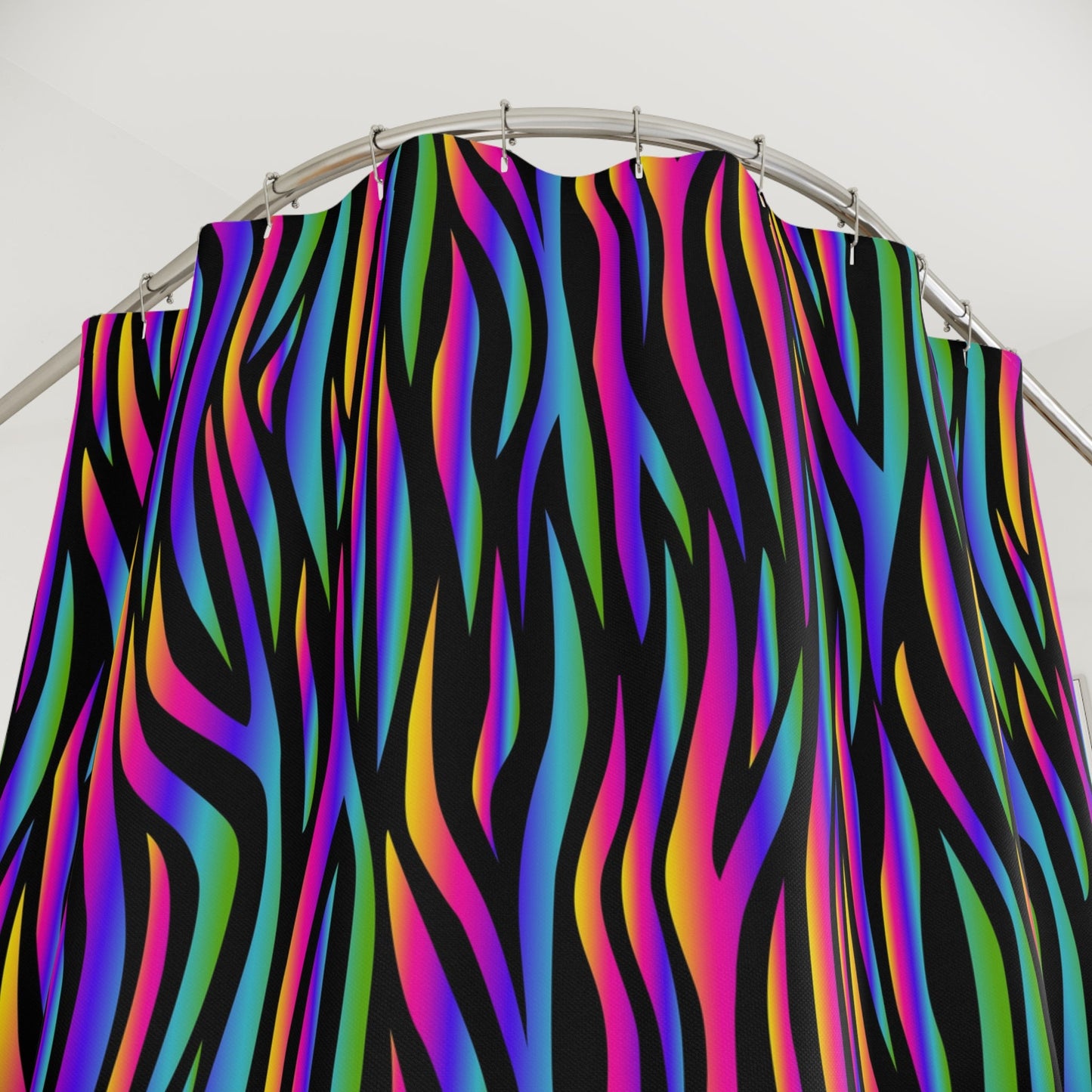 Vibrant Wave Shower Curtain - Kia Day Design