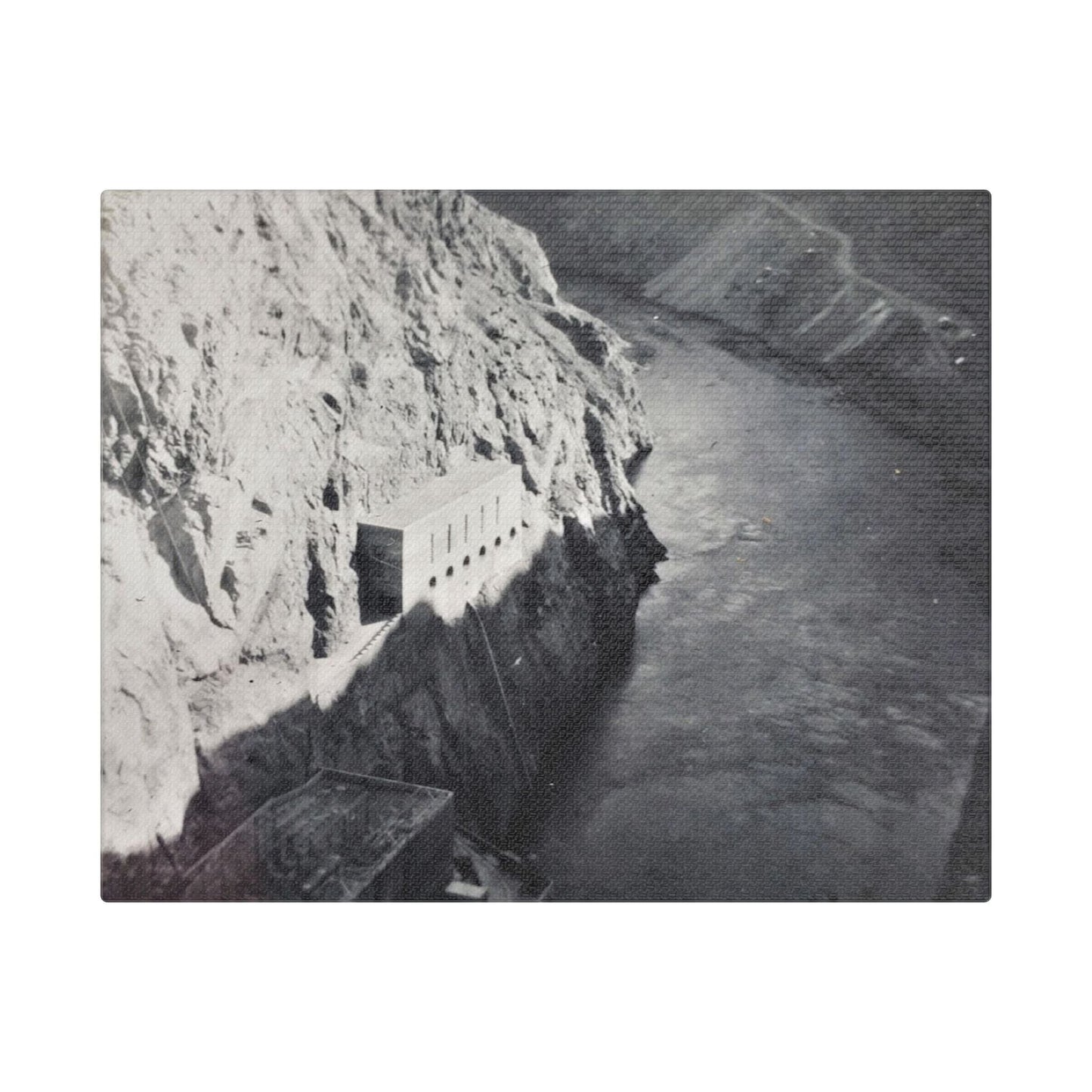 Boulder Dam Satin Canvas Stretched 10″ x 8″ (Horizontal) 1.5"