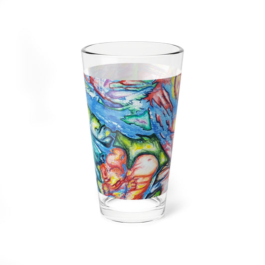 Abstract Mixing Glass - Kia Day Design