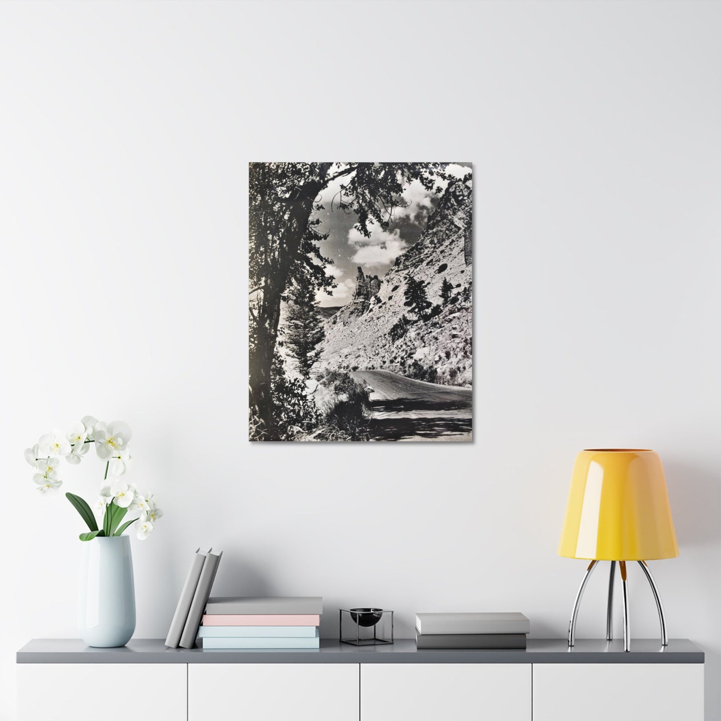 Eagles Nest Rock Yellowstone Stretched Canvas 1.5" 24″ x 30″