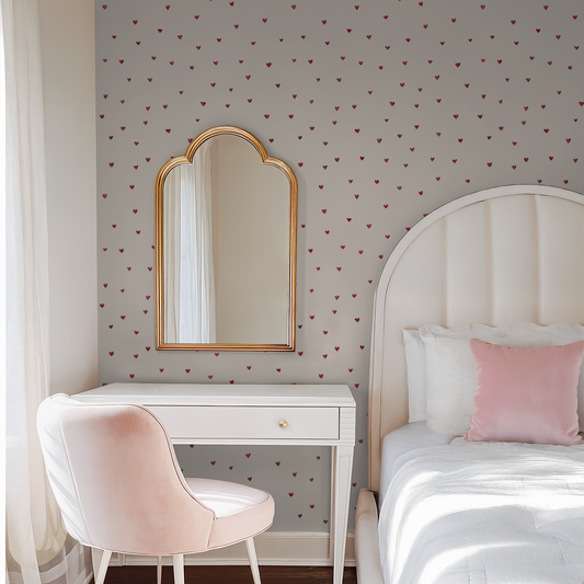 Sweetheart Skyline Wallpaper - LUXE Peel & Stick - Wallpaper