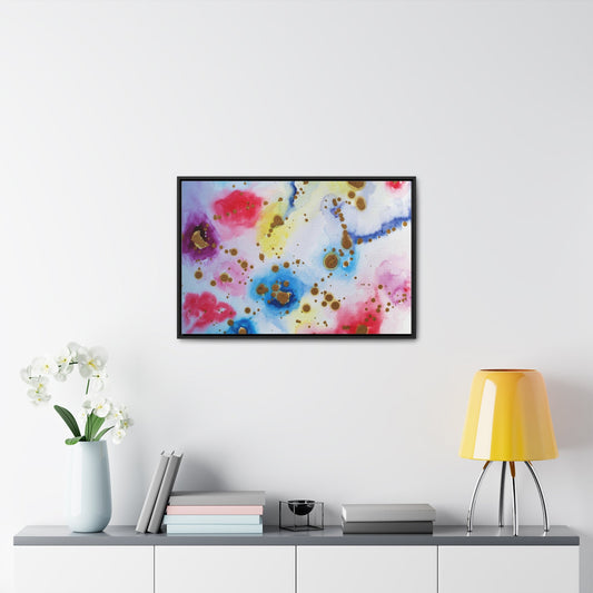 Purple Swirl Gallery Canvas Wraps Horizontal Frame