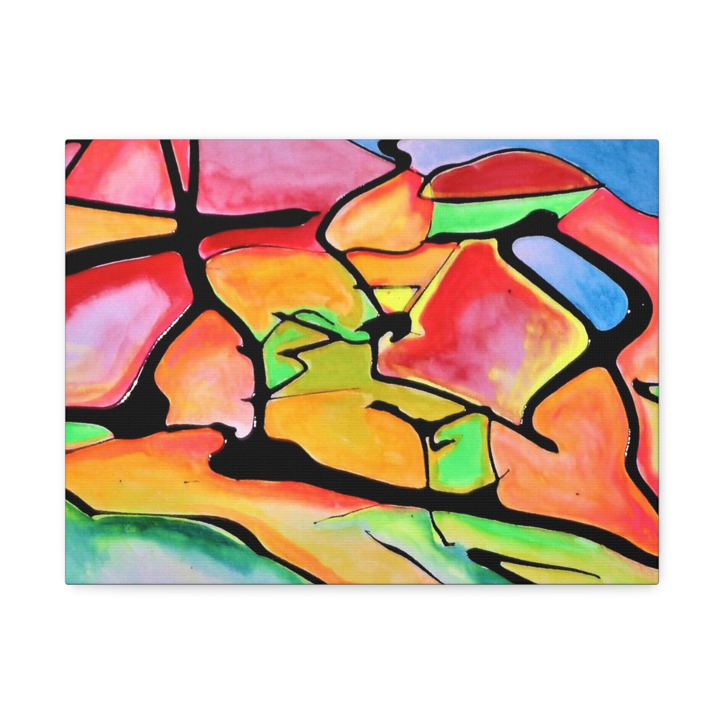 Atomic Dog Stretched Canvas Printify