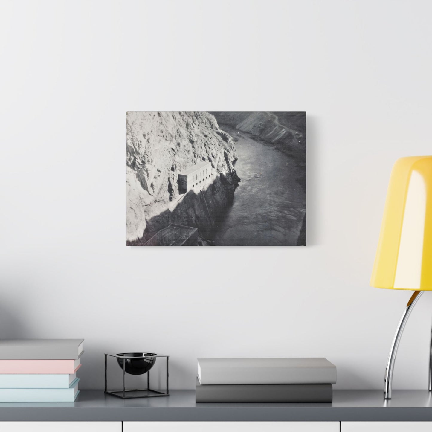 Boulder Dam Satin Canvas Stretched