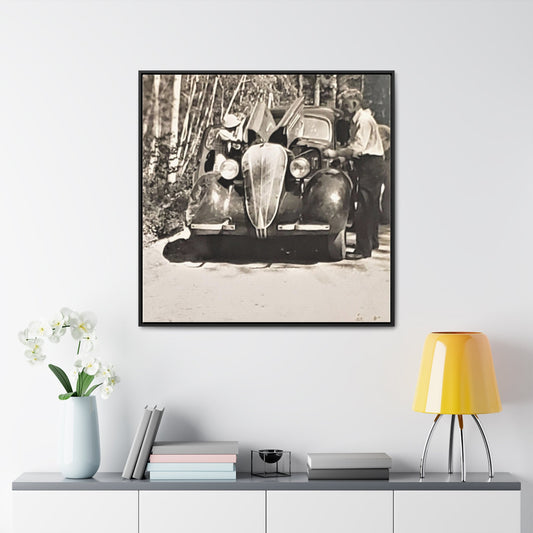 After The Black Hills 1939 Gallery Canvas Wraps Square Frame 36″ x 36″ Premium Gallery Wraps (1.25″) Black