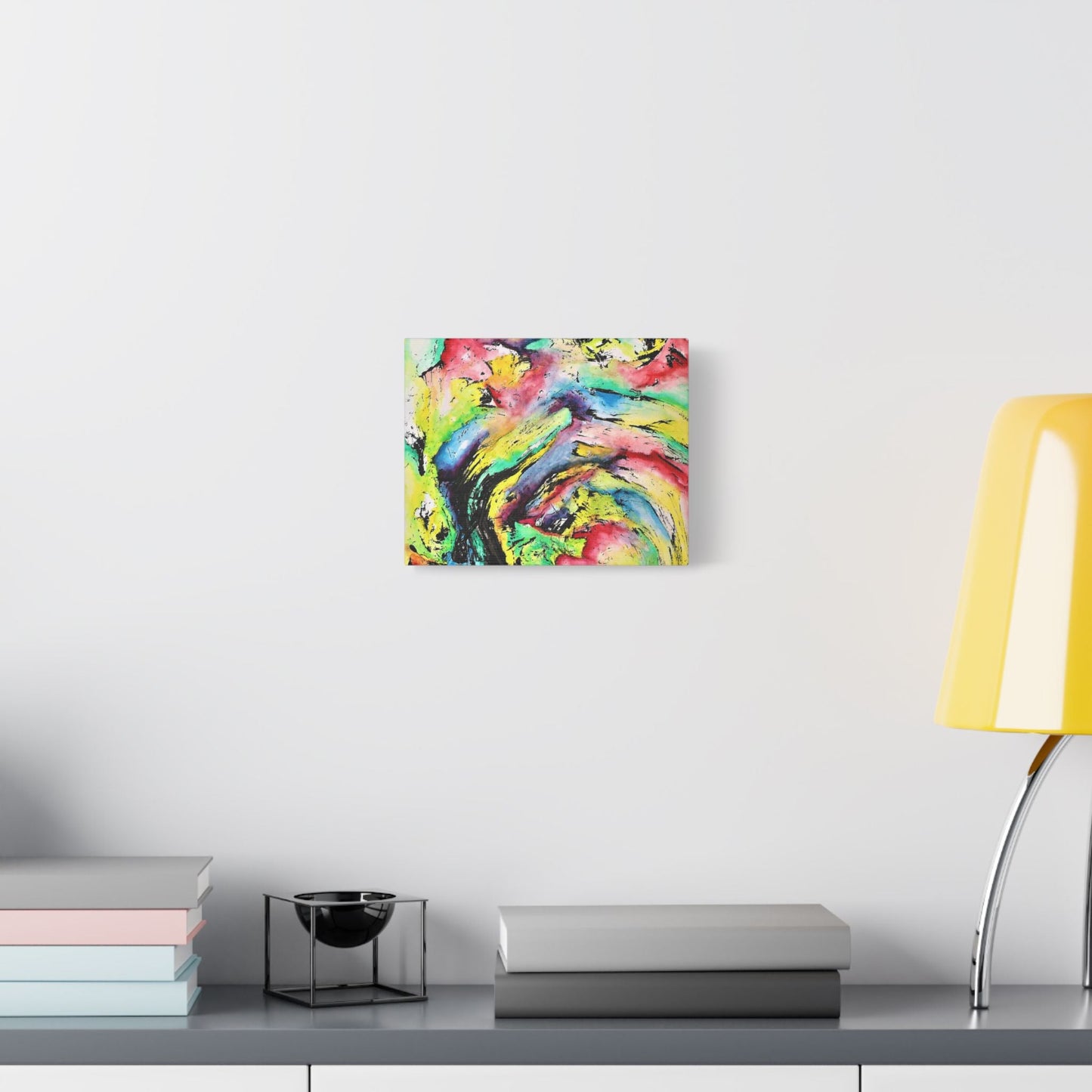 Vortex Satin Canvas Stretched