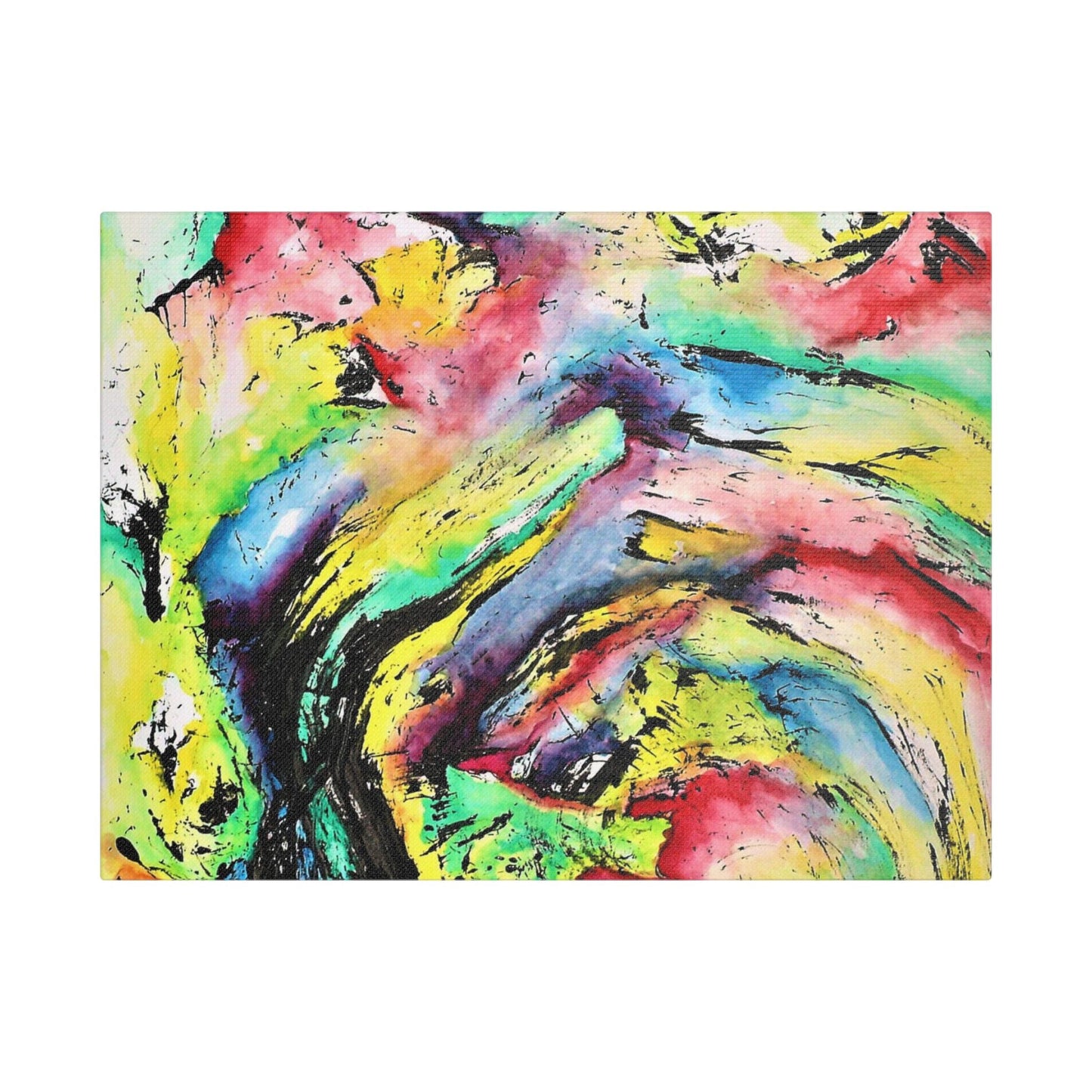 Vortex Satin Canvas Stretched 16″ x 12″ (Horizontal) 1.5"