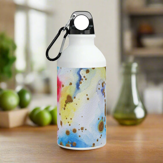 Purple Swirl Oregon Sport Bottle White 13.5oz