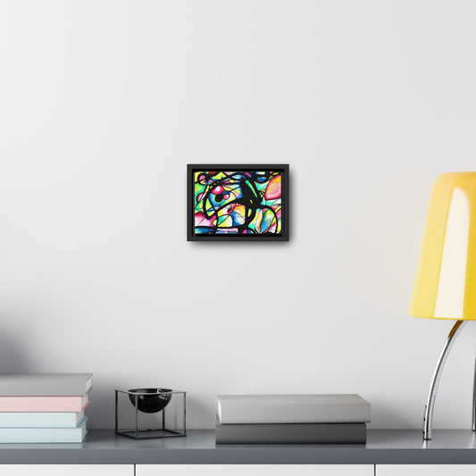 Peacock Gallery Canvas Wraps Horizontal Frame